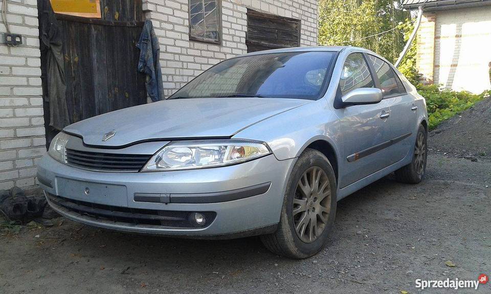 Renault Laguna II srebrna hatchback 4/5 Bogucin sprzedam