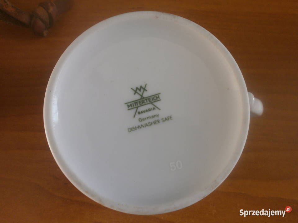 MITTERTEICH PORCELANA FILIŻANKA Porcelana i szkło