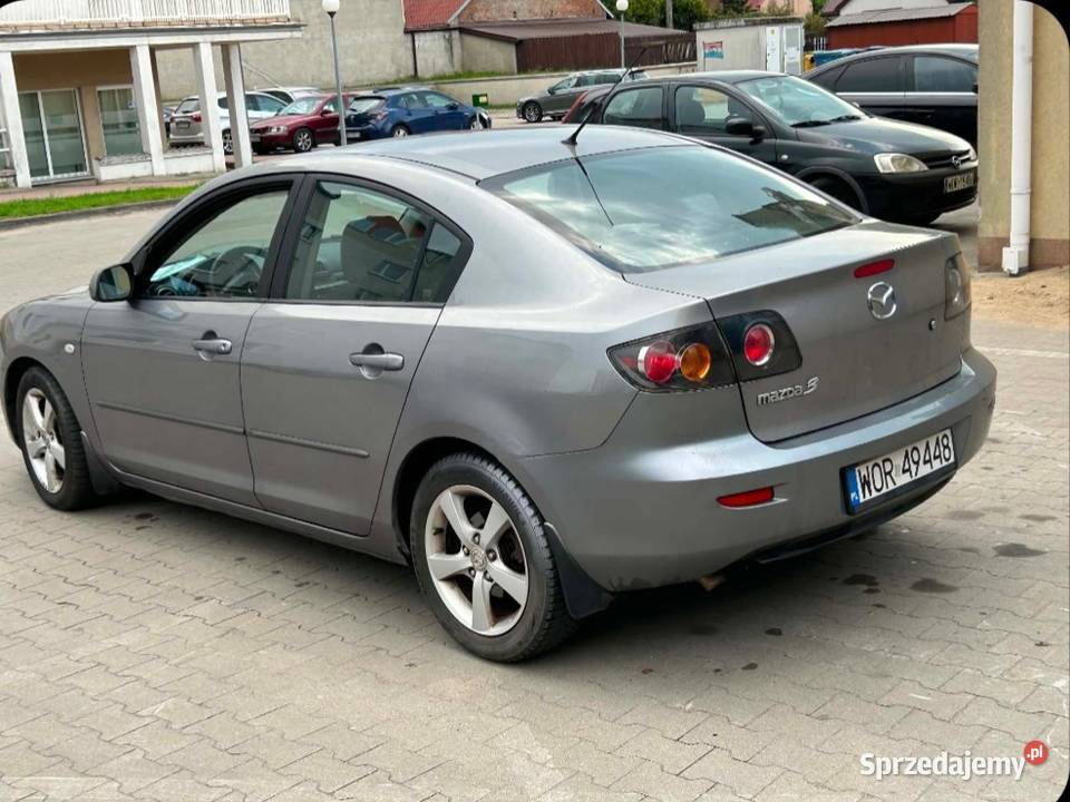 Mazda 3 2005r sedan 16Diesel sprawny manualna Ostrów Mazowiecka