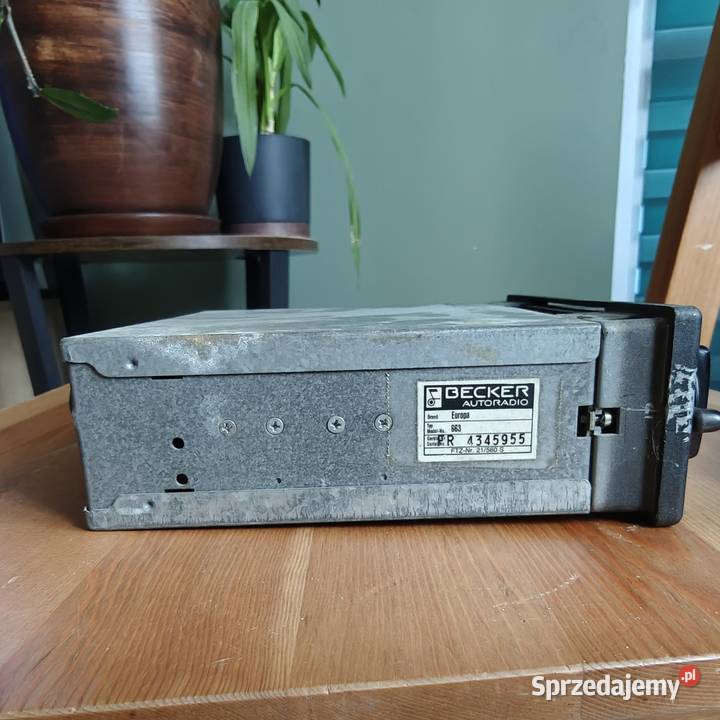 Becker Europa 663 oryginalne radio samochodowe Kamery samochodowe lubuskie