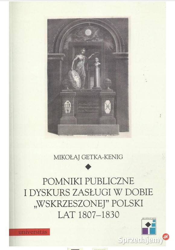 Pomniki publiczne i dyskurs zasługi w dobie literatura piękna - proza polska łódzkie Łódź
