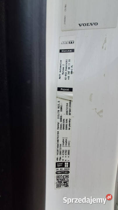 Volvo fh 500 Komorniki