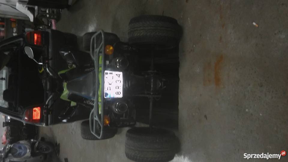 quad uliczny zarejstrowany Wieliczka