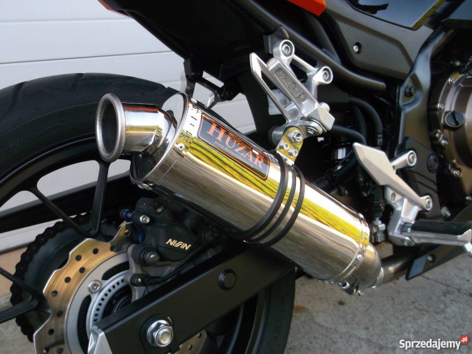 HUZAR EXHAUST wydech tłumik exhaust OWAL Honda Błażowa