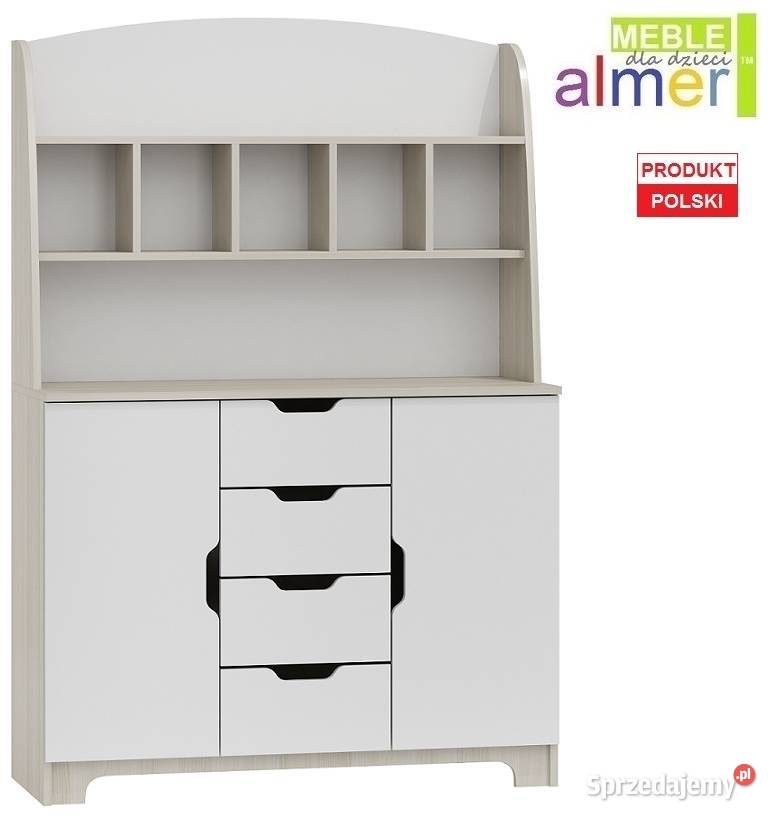 NORDI N44 komoda z nadstawką dziecka 120x47 w177 Piaseczno