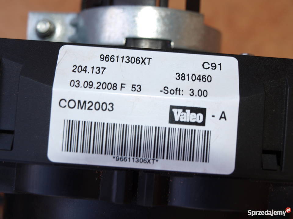 Peugeot 207 308 407 807 Partner przełącznik