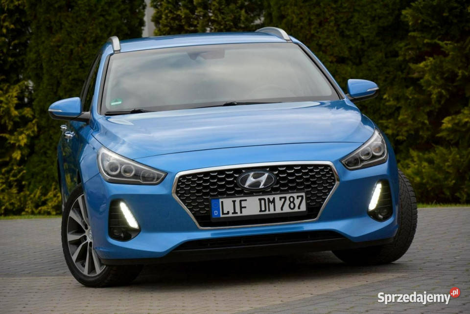 Hyundai i30 Ful Led Navi Kamera Radar ACC czujnik martwego pola mazowieckie Ostrów Mazowiecka