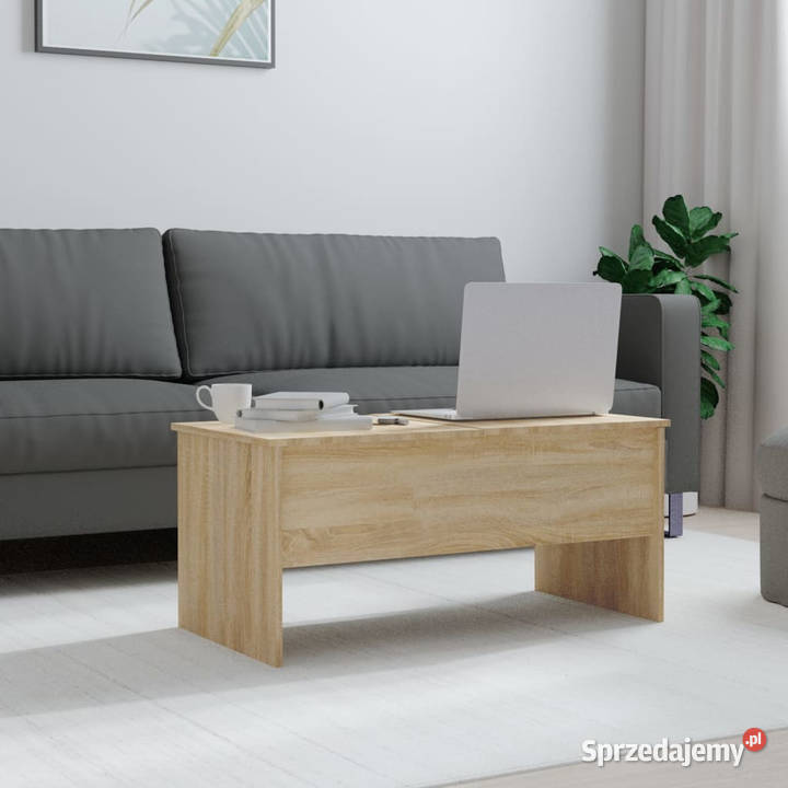 Stolik kawowy dąb sonoma 102x505x465 WM809722 Stoły Warszawa