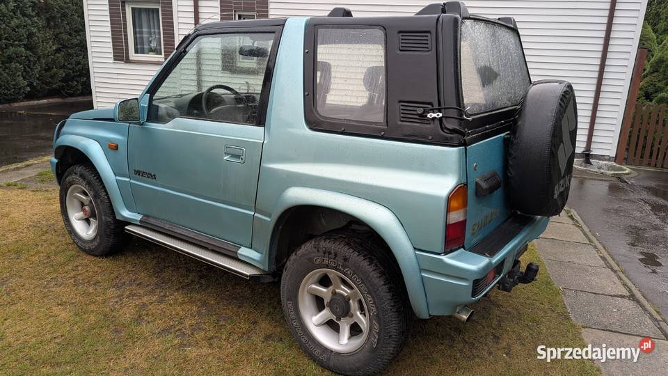 SANTANASuzuki Vitara 16 4x4 Cabrio twardy dach benzyna Łódź