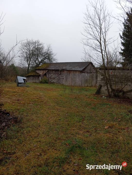 Siedlisko budynki gospodarcze 2 ha jeziora Nowy Antonin