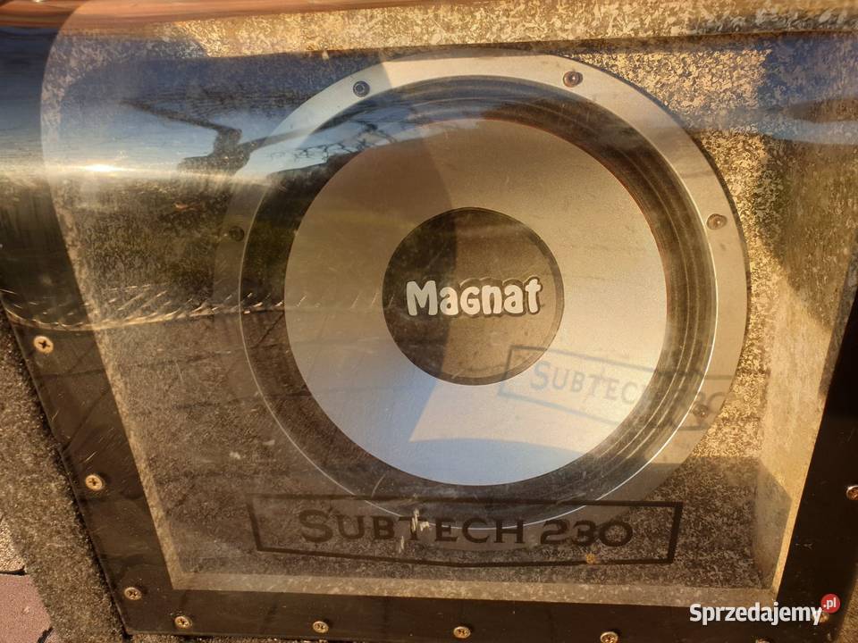Skrzynia basowa 400RMS Magnat Subtech 230 Tuba śląskie Bojszowy