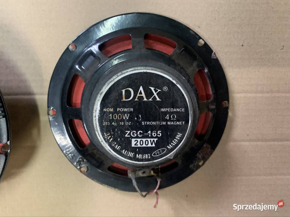 ZGC165 Głośnik głośniki 165 dax car audio Szczecin