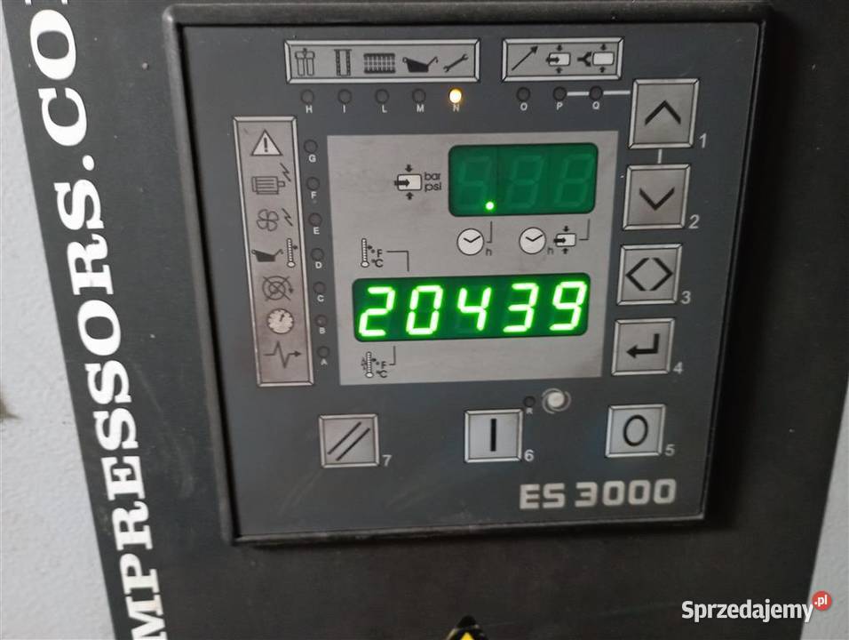 Sprężarka śrubowa MARK MSB2210 IVR 22kw 3m opolskie Wilków