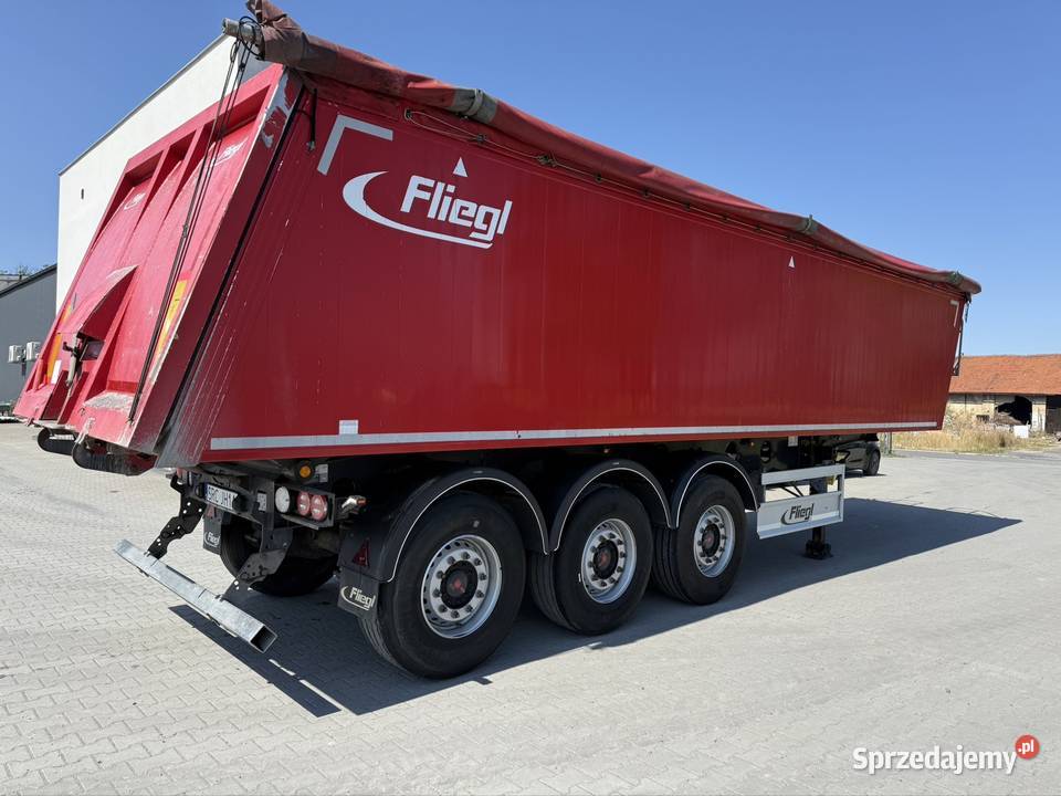 Naczepa Fliegl 2021r 40m3 waga 5450 wywrotki Wywrotki Roszków