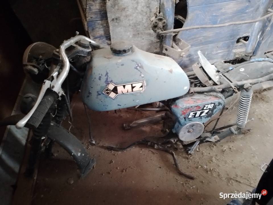 Sprzedam ramę pozostałości MZ 250 Przasnysz