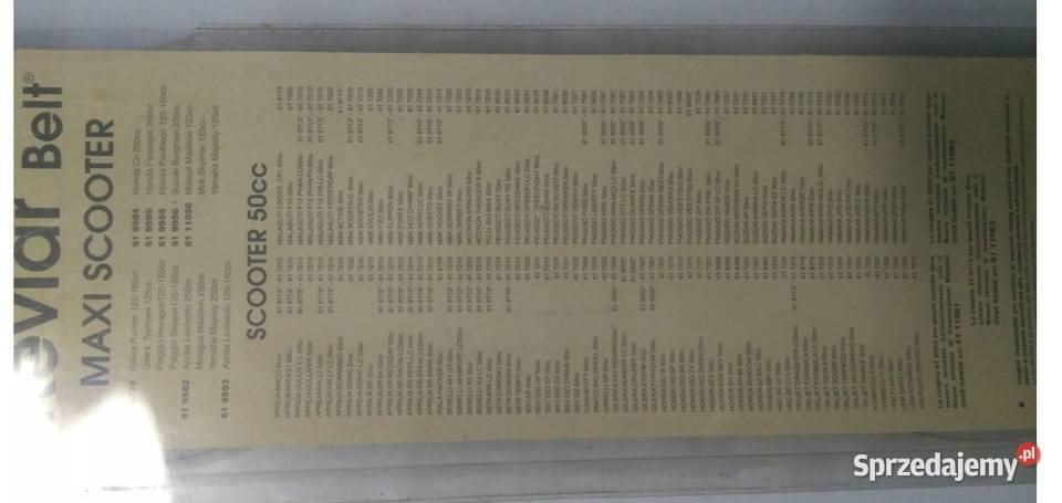 PASEK MALOSSI KEVLAR HONDA PANTHEON 125 150 Bielsk Podlaski