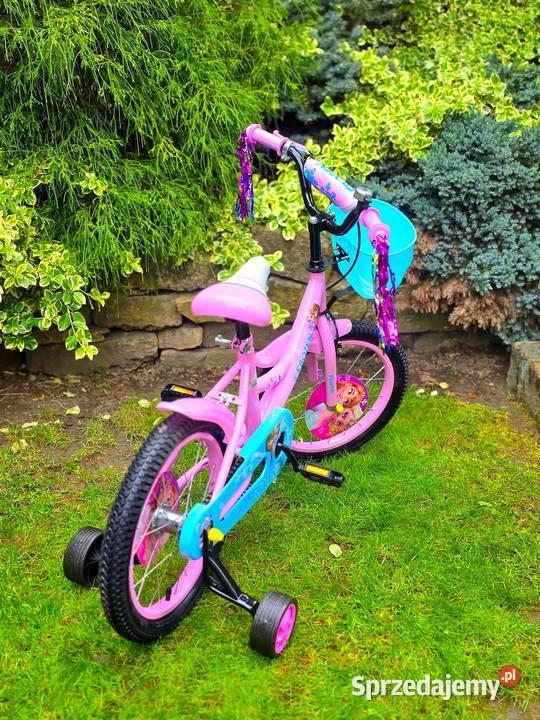 399 Rower 16 różowy Elza Frozen Zabrze