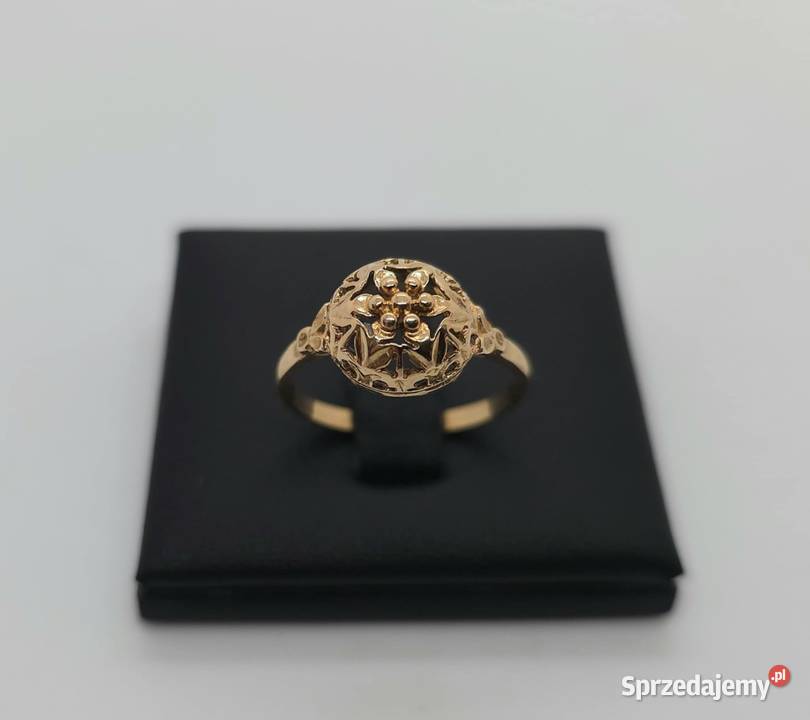Złoty pierścionek próby 585 235g Rozmiar 18 Elbląg