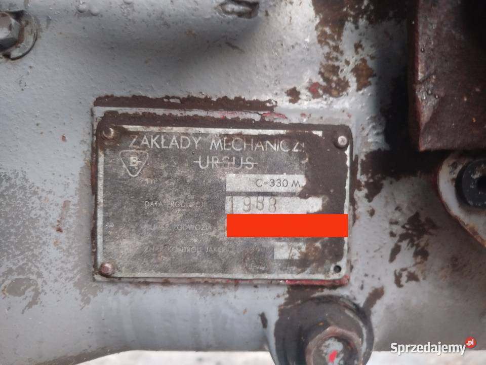 Ciągnik rolniczy Ursus C330M Ursus Wąwolnica