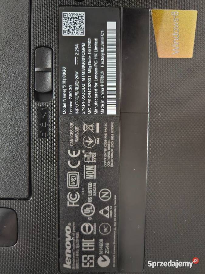 Lenovo G5030 win10 ssd Elektronika sprzedam