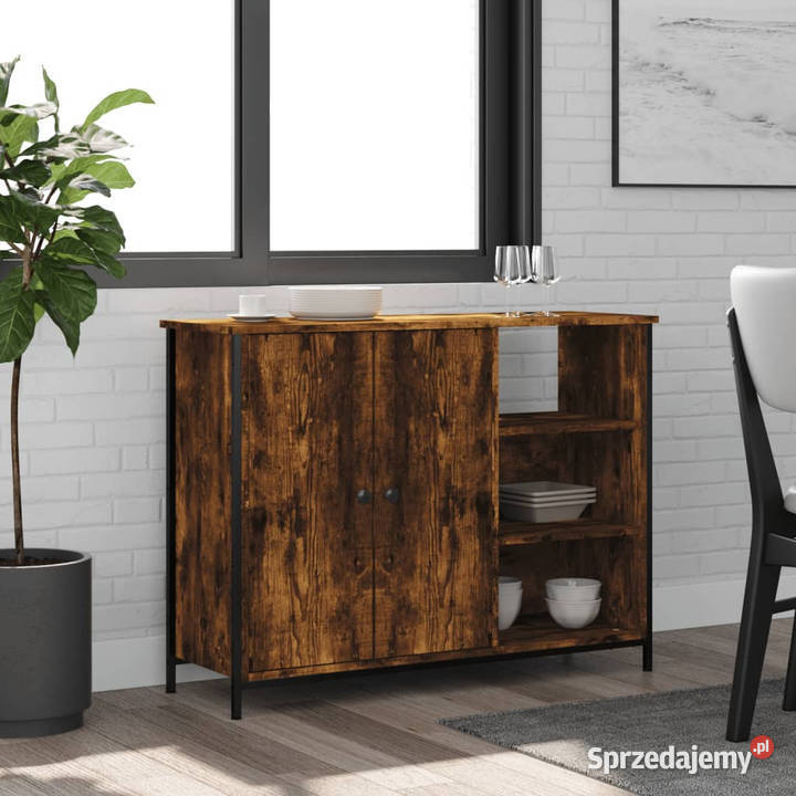 Szafka przydymiony dąb 100x33x75 materiał Warszawa