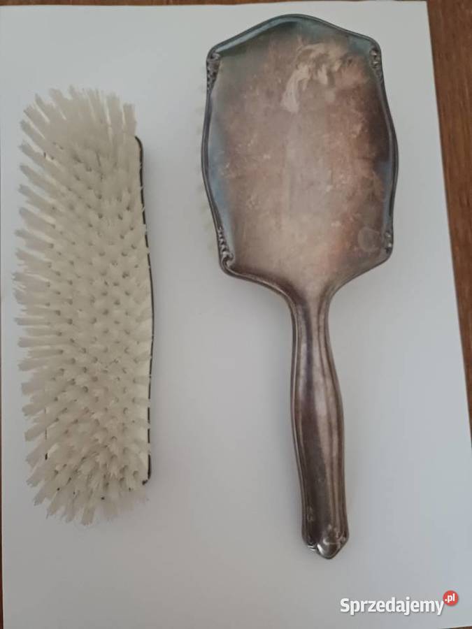 Zestaw dwóch szczotek w ładnej starej oprawie Gdynia