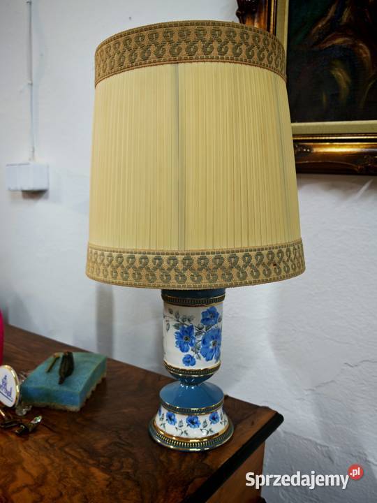 Lampka włoska z porcelany świętokrzyskie