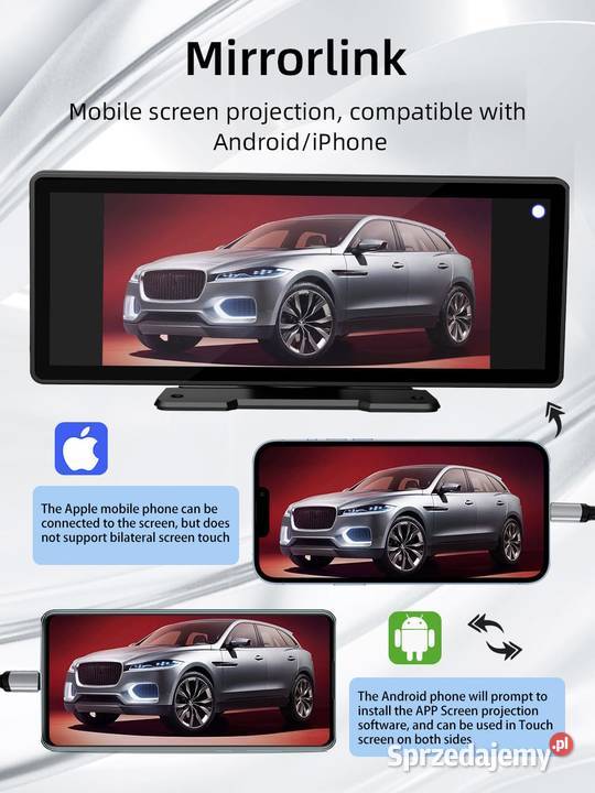 Android auto carplay MirrorLink 1026 cala Częstochowa sprzedam
