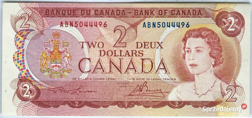 KANADA 19742 dolaryP86aAUNC Numizmatyka Człuchów