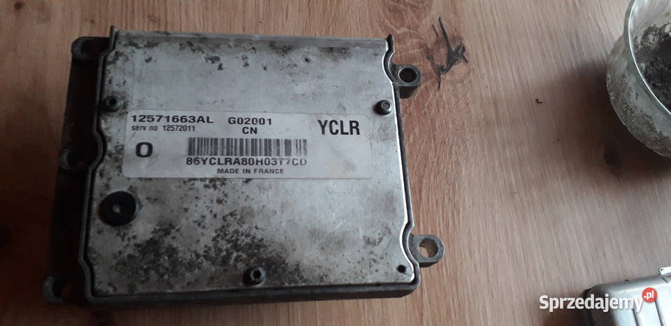 Sterownik silnika Opel Vectra C GTS 22 16V 147 osobowe Żabno sprzedam