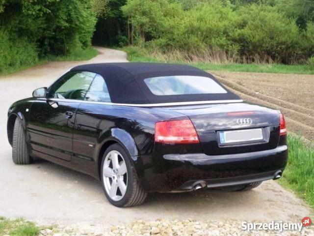 Audi A4 Cabriolet 30 TDI DPF quattro SLINE Lubień sprzedam
