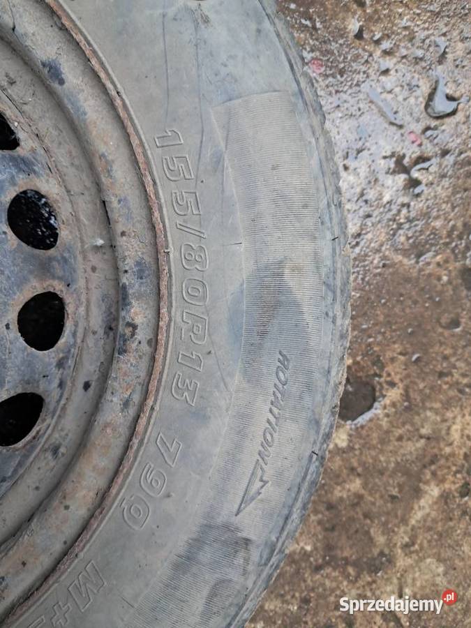 Koła 155 80 R13 4x100 opel corsa b Słupca