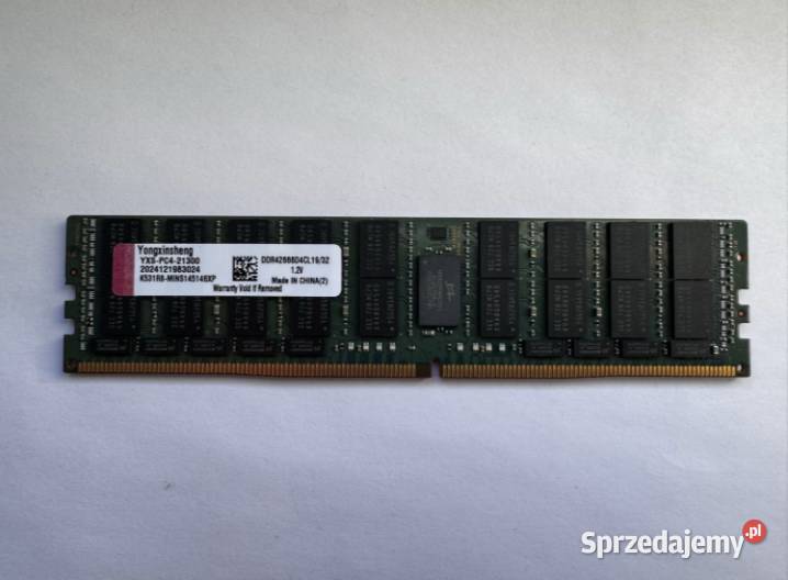 Ram ddr4 32gb pamięci zachodniopomorskie Szczecin
