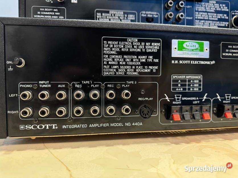 SCOTT 440A and SCOTT 570T Łapy sprzedam