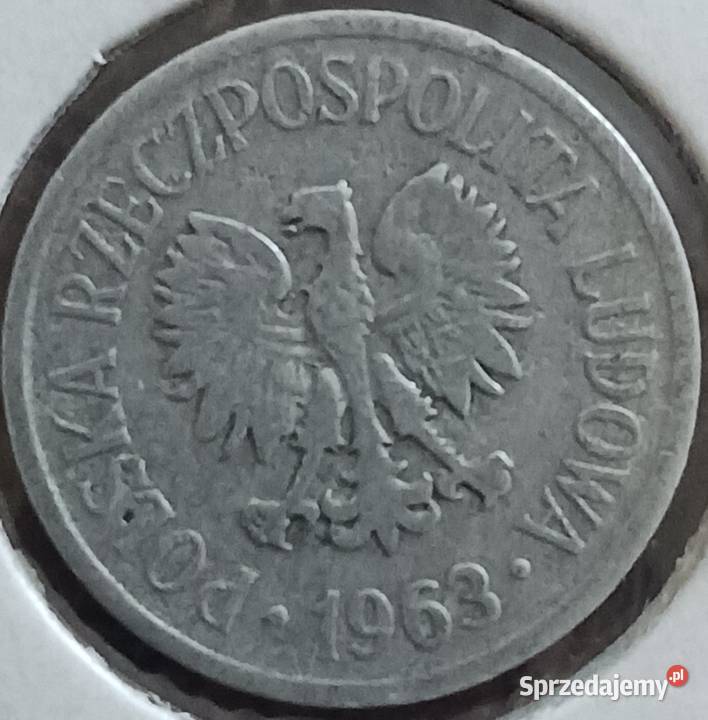 20 Groszy 1963 r PRL rzadkość ładne Konin