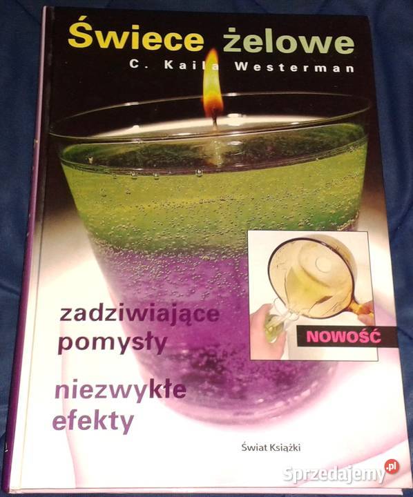 Świece żelowe Kaila C Westerman Chełm sprzedam