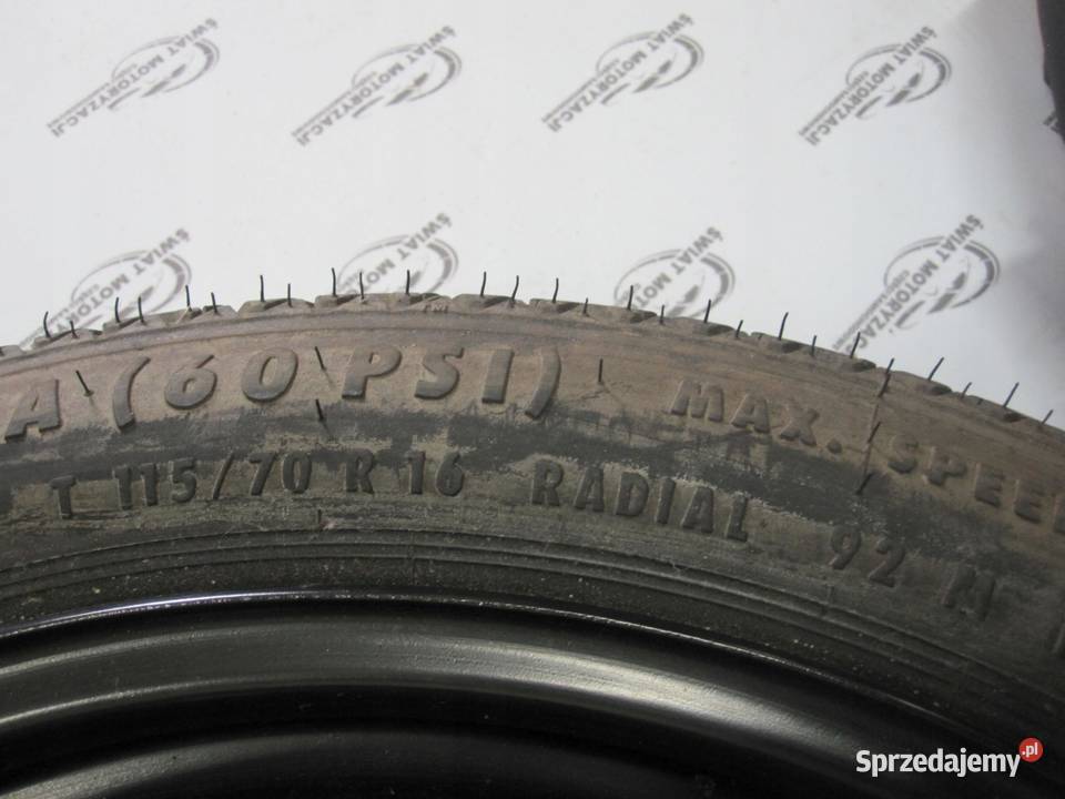OPEL VECTRA C koło dojazdowe 1157016 92M 5x110 sprzedam