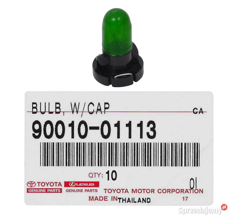 TOYOTA Yaris Corolla Zarowka podswietlenia Żarówki samochodowe dolnośląskie Kąty Wrocławskie