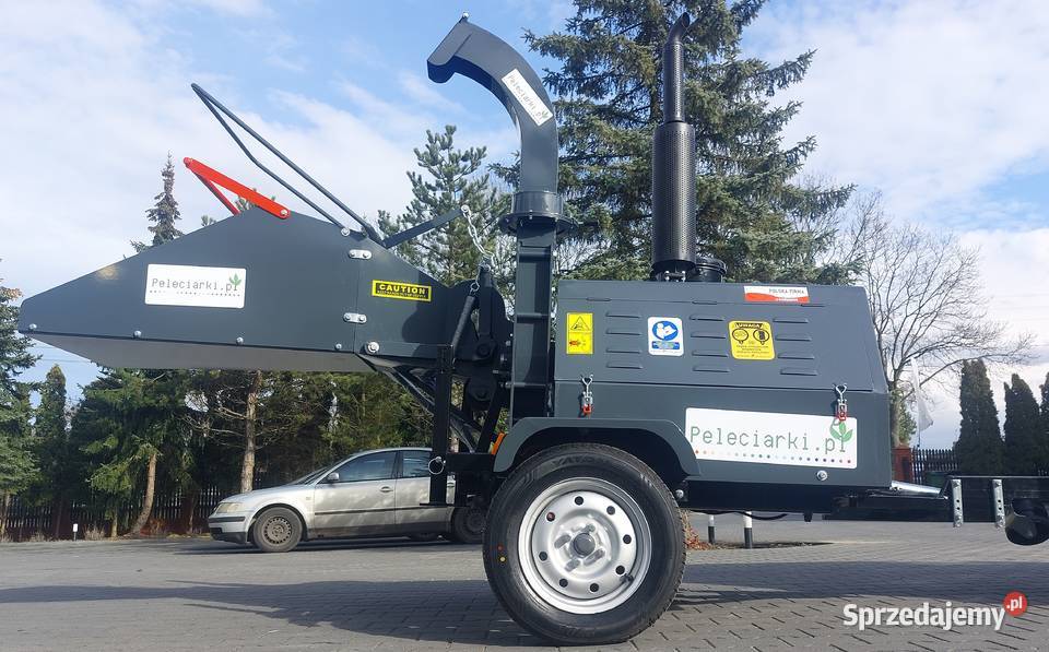 RĘBAK Spalinowy silnikowy Mobilny Przyczepka 50 Zrębice