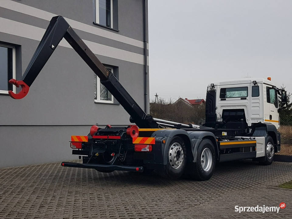 MAN TGS 26420 E6 HAKOWIEC HS20 6x2 3OSIE KLIMA pierwszy właściciel Poręba