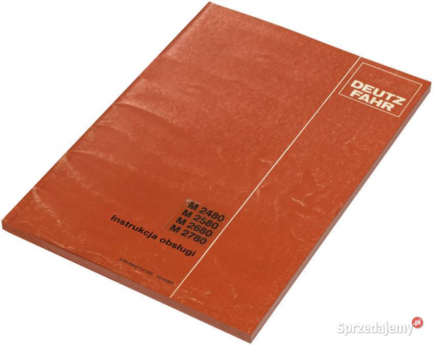 Fahr M900 M750 M1002 Instrukcja katalog obsługi wielkopolskie Szamotuły