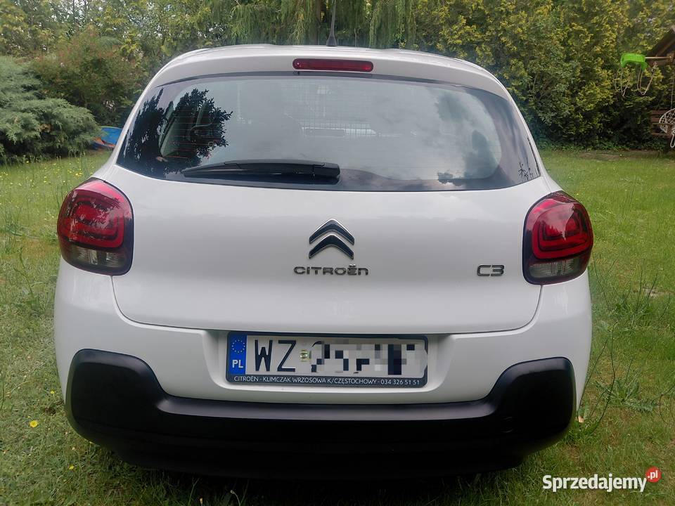 Sprzedam Citroen C3 VAN 2019 bezwypadkowy salon Rok produkcji 2019 Kampinos sprzedam