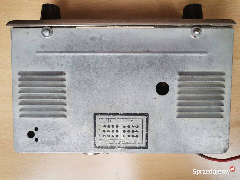 Stare radio samochodowe ZRK Unitra Mini 2 z lat