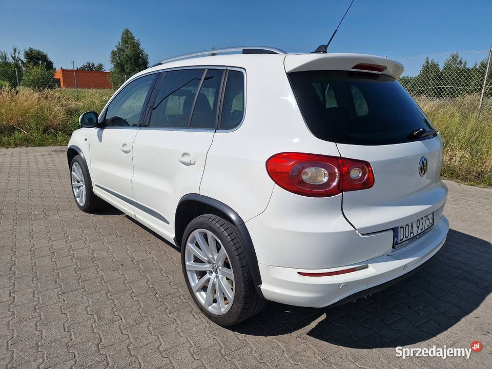 Volkswagen Tiguan 20 TDI 170 4Motion RLine relingi dachowe dolnośląskie Oława