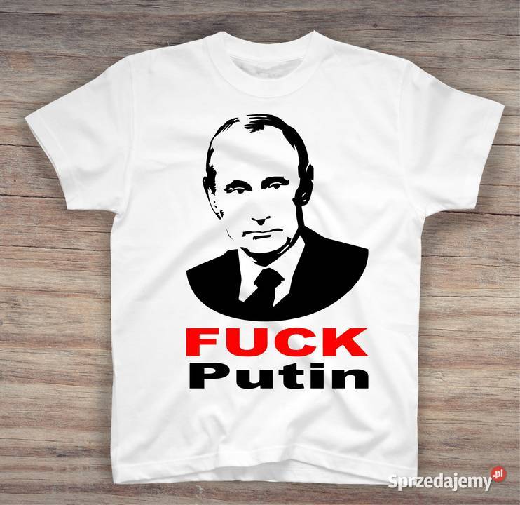 TSHIRT KOSZULKA Fuk Putin Wojna Ukraina