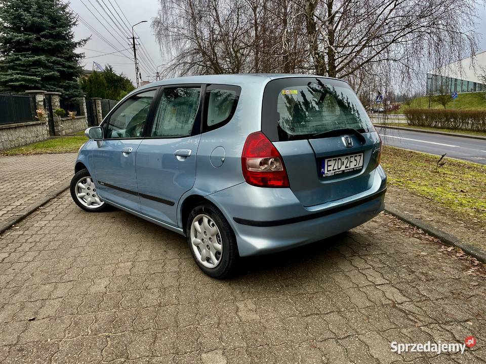 ZadbanaHondaJazz2008r14BenzynaKlima5Drzwi185PrzMo Jazz łódzkie Zduńska Wola
