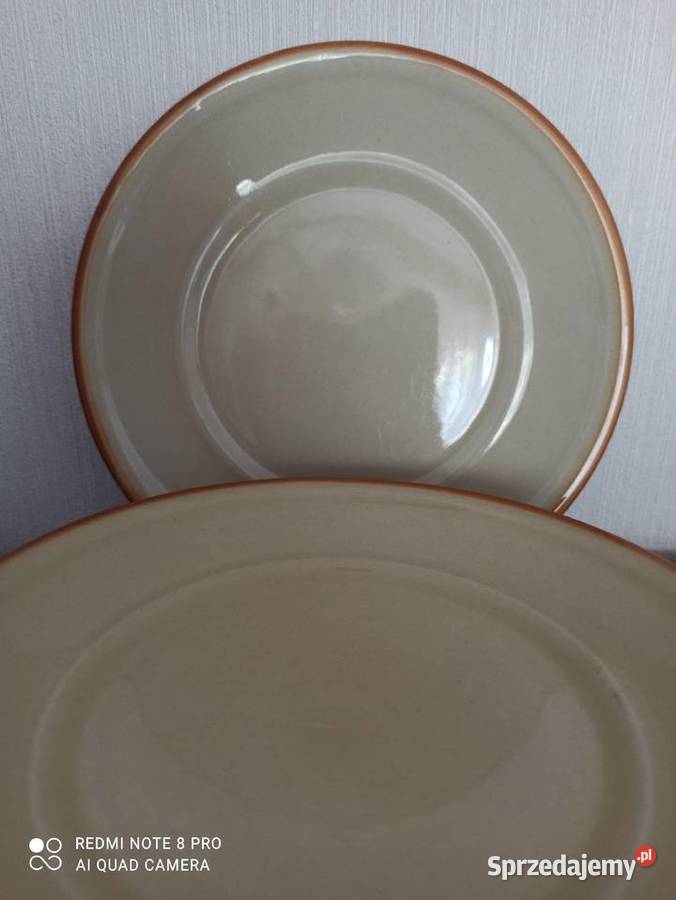Talerze deserowe porcelit Tułowice 5 Warpechy Stare sprzedam