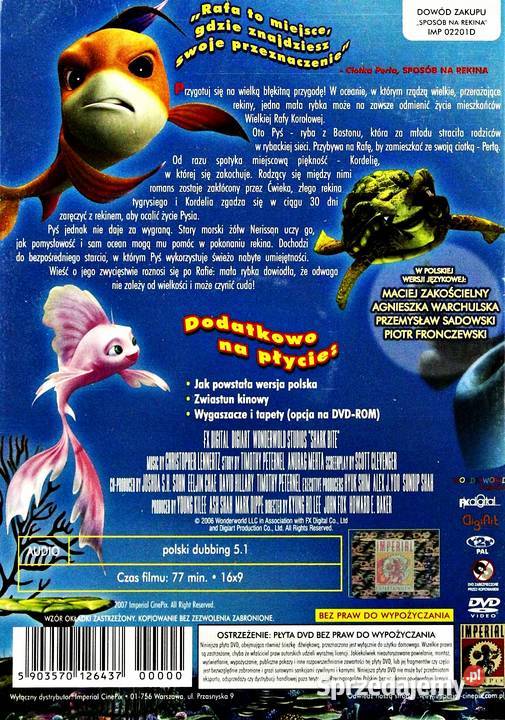 SPOSÓB NA REKINA Kalisz sprzedam