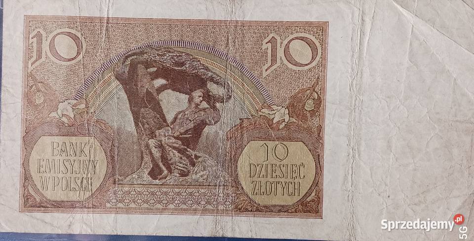 10 Złotych 1940 r Kraków ser L Konin