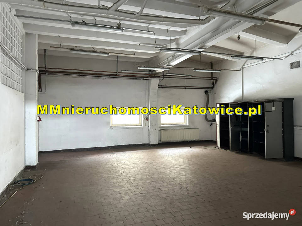 Hala do wynajęcia Katowice plac suwnica biura
